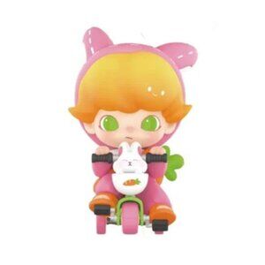 Dimoo Pet Vacations Series Figures - Rabbit Tricycle